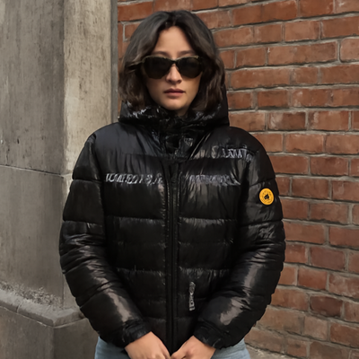 Short Winter Jacket Lightweight Waterproof