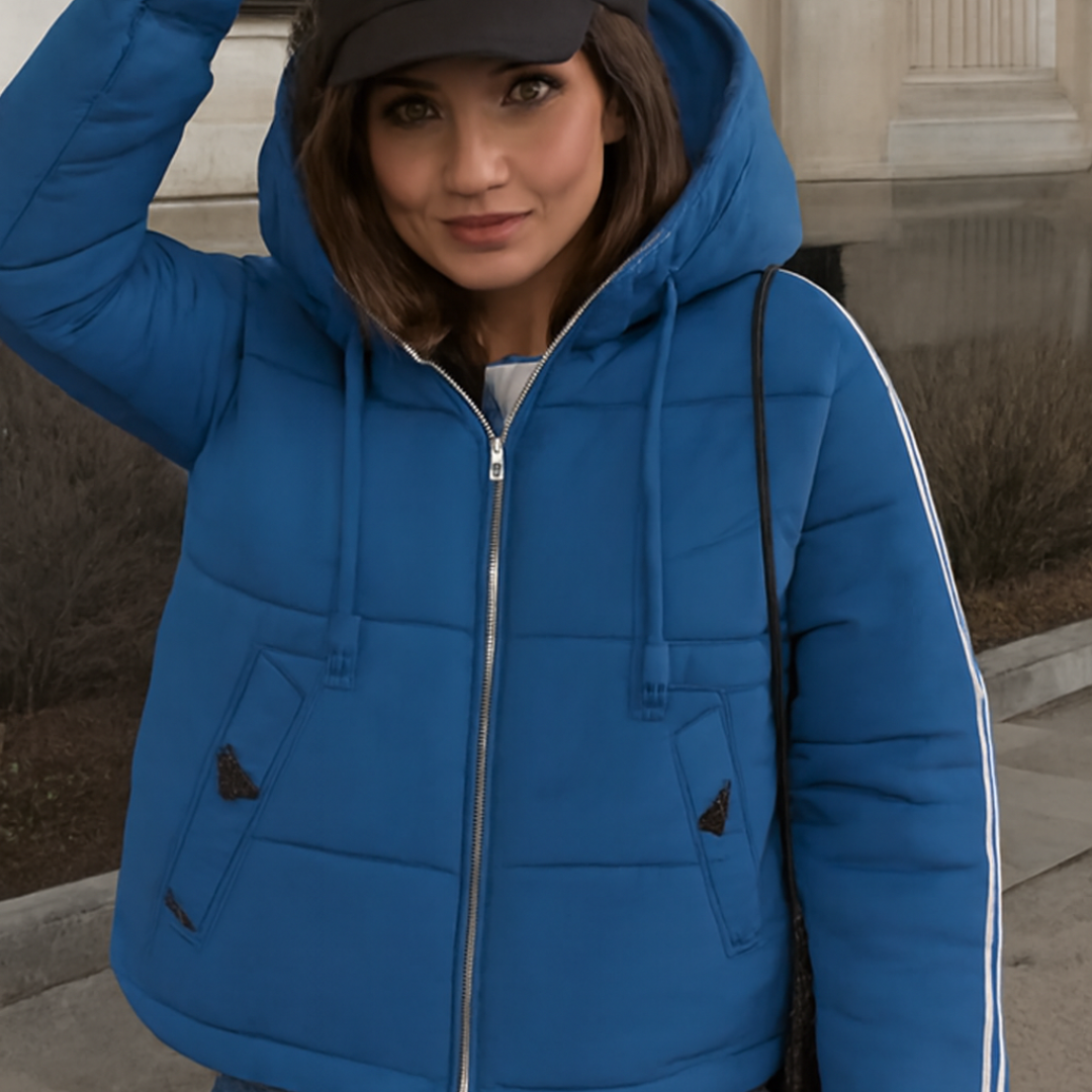 Short Winter Jacket Women Down Cotton