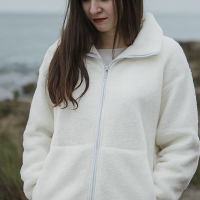 Fashion Winter Jacket Cardigan with Pockets