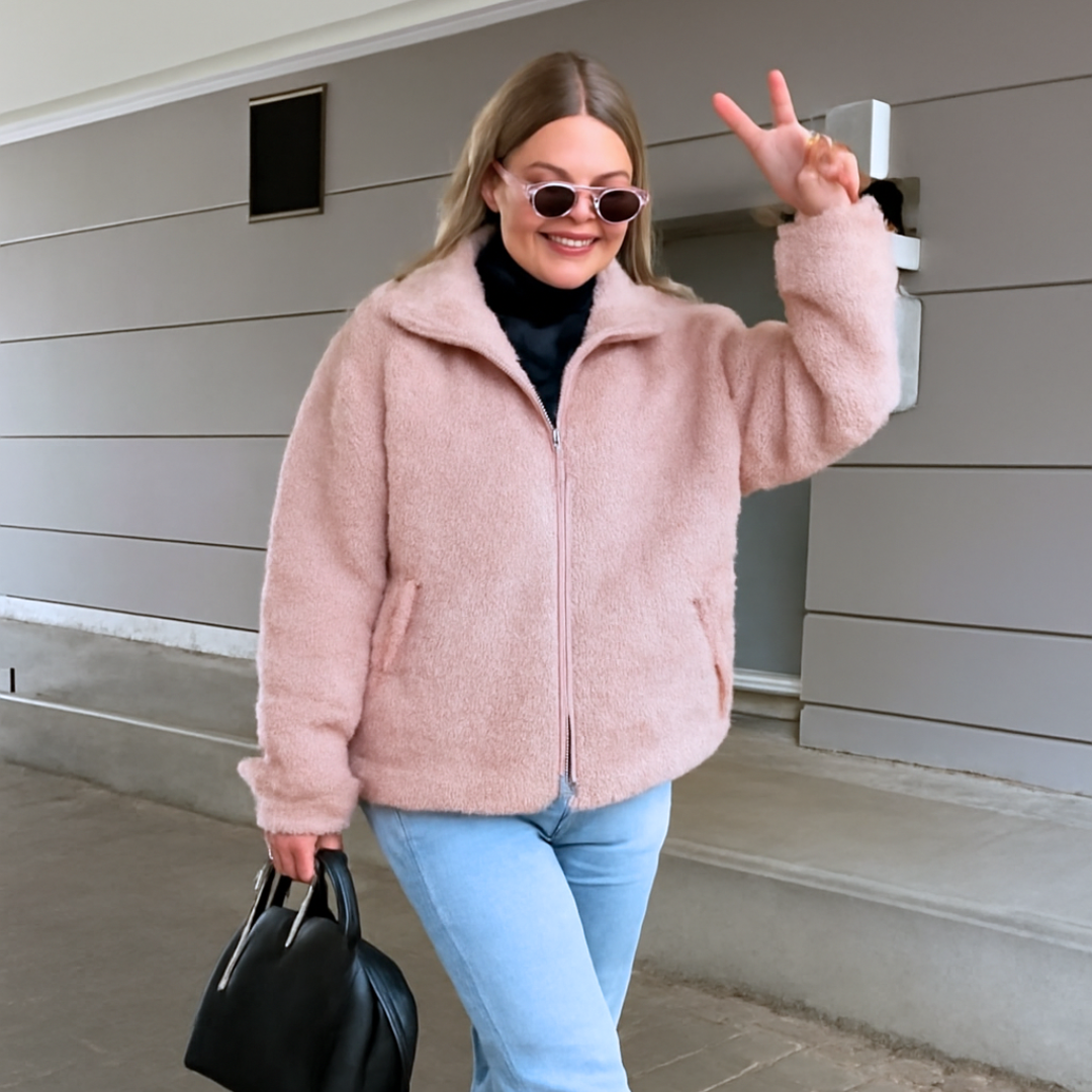 Fashion Winter Jacket Cardigan with Pockets