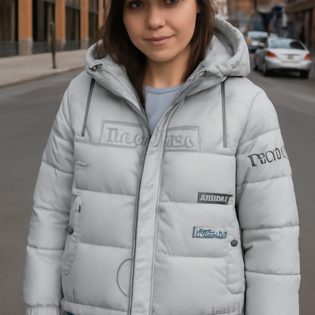 Short Winter Jacket Lightweight Waterproof