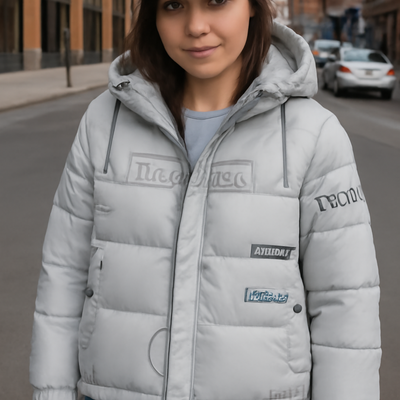 Short Winter Jacket Lightweight Waterproof