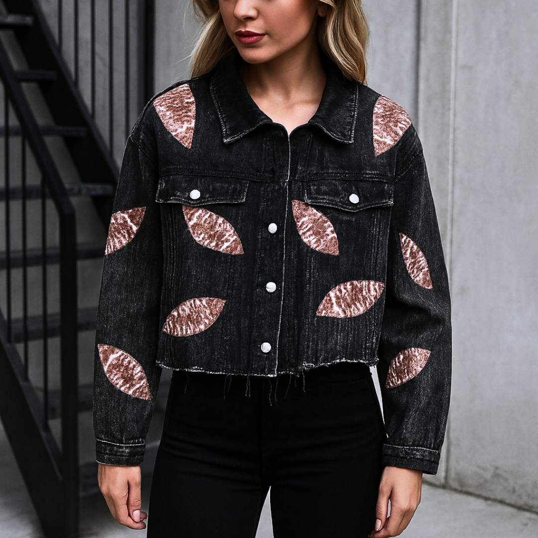 Fashion Winter Jacket Women Print baseball