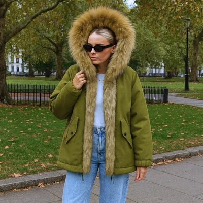 Fashion Winter Jacket Thick Padded all-match