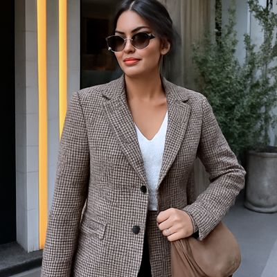 Short Winter Jacket Wool Small Suit Ladies