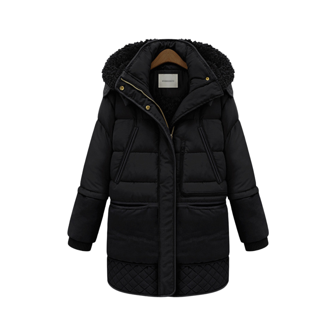 Wool Winter Jacket Ladies Korean Chic Lamb