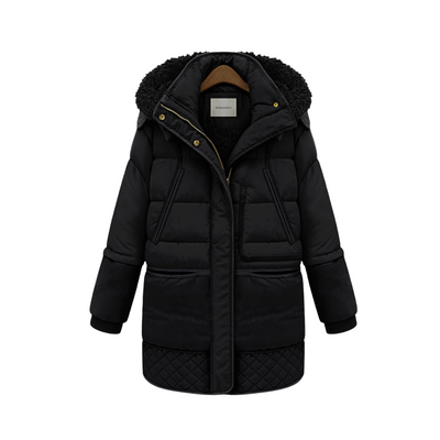 Wool Winter Jacket Ladies Korean Chic Lamb