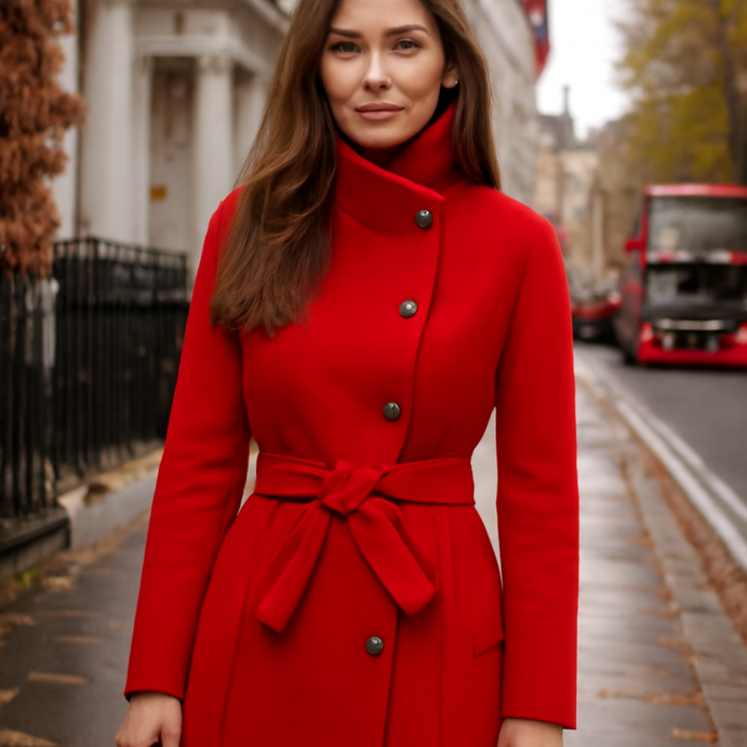 Wool Winter Jacket Silhouette Autumn