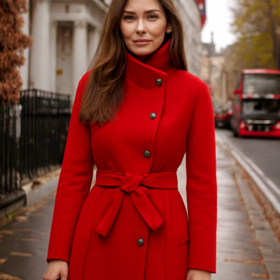 Wool Winter Jacket Silhouette Autumn