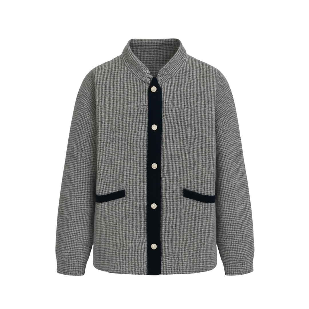 Wool Winter Jacket Lamb on Both sides short Thick Warm Cotton