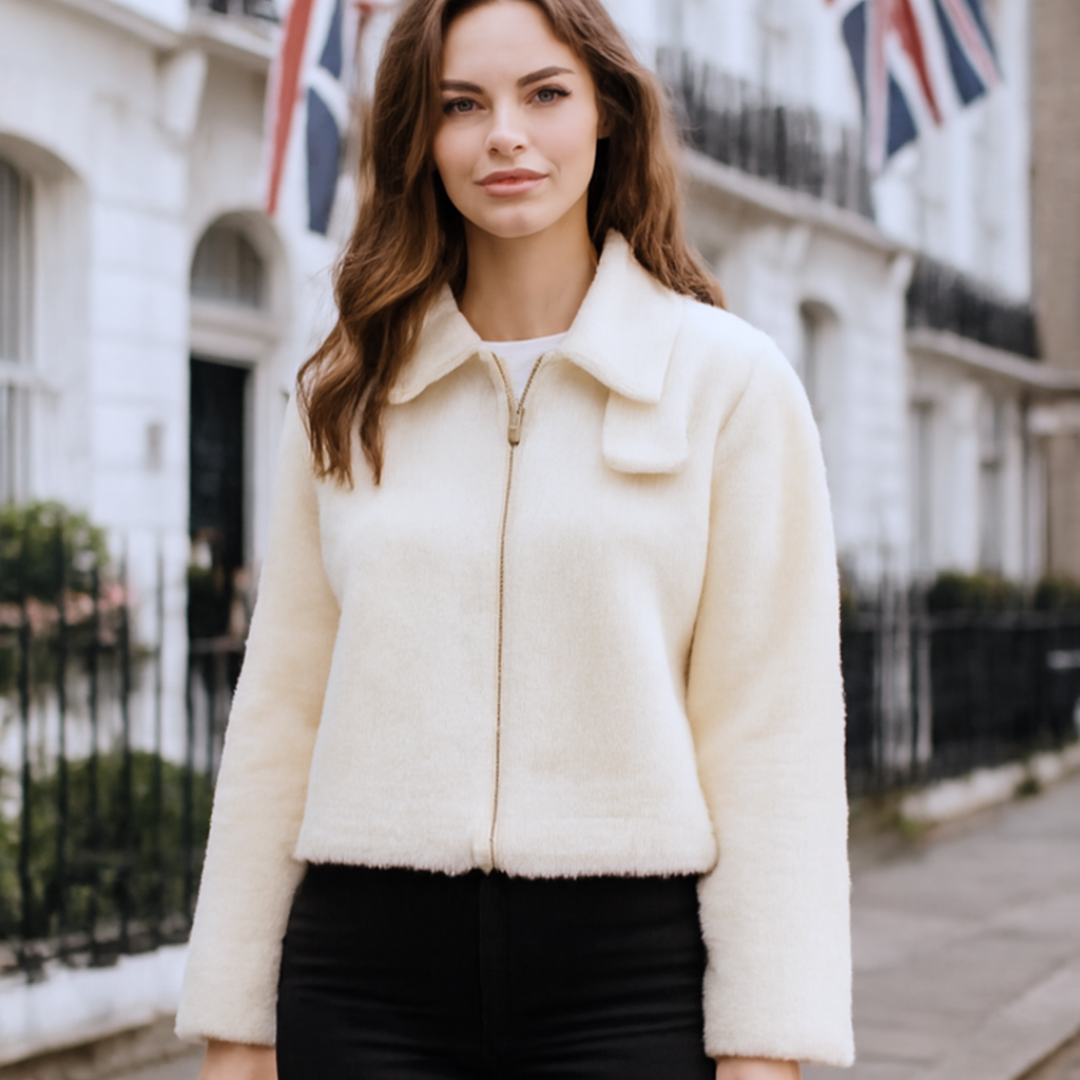 Wool Winter Jacket Lamb Short Warm Thickened Autumn