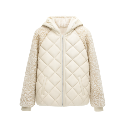 Wool Winter Jacket Loose Lamb Cotton