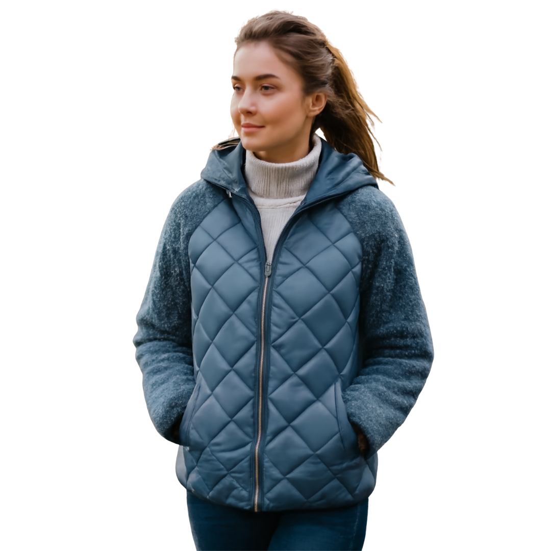 Wool Winter Jacket Loose Lamb Cotton