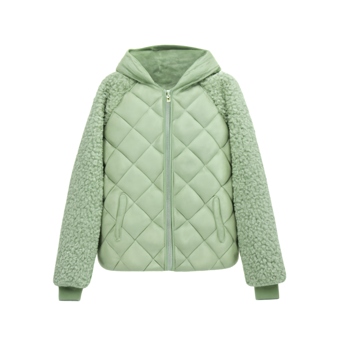 Wool Winter Jacket Loose Lamb Cotton