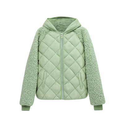 Wool Winter Jacket Loose Lamb Cotton