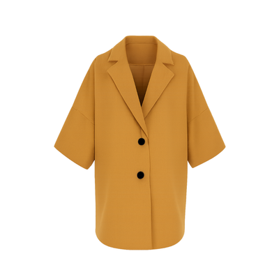 Wool Winter Jacket Plus size Long Warm Elegant Vintage