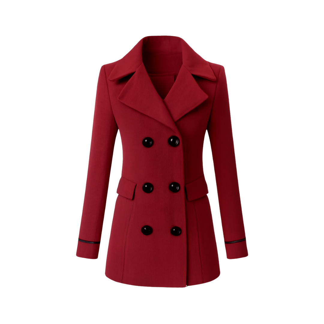 Wool Winter Jacket Silhouette Autumn