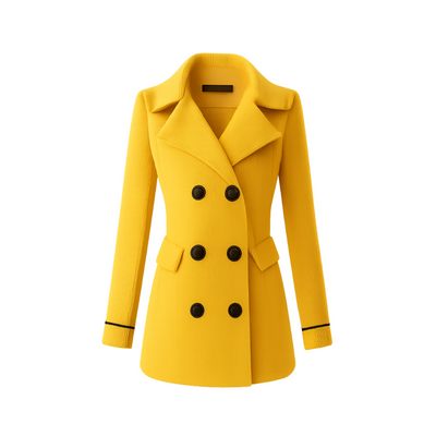 Wool Winter Jacket Silhouette Autumn