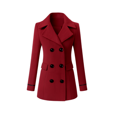 Wool Winter Jacket Silhouette Autumn