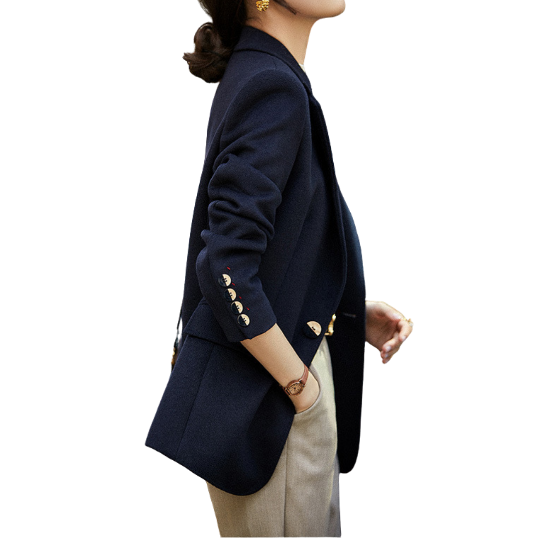 Wool Winter Jacket Wool-like Autumn