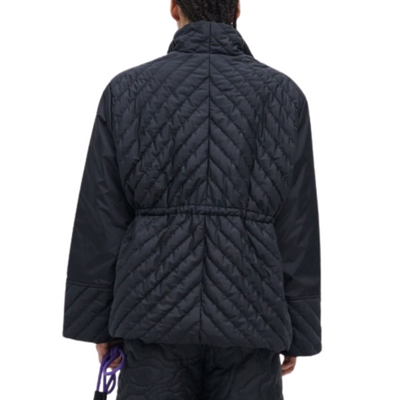 Winter Jacket Black Nordic Style New zipper