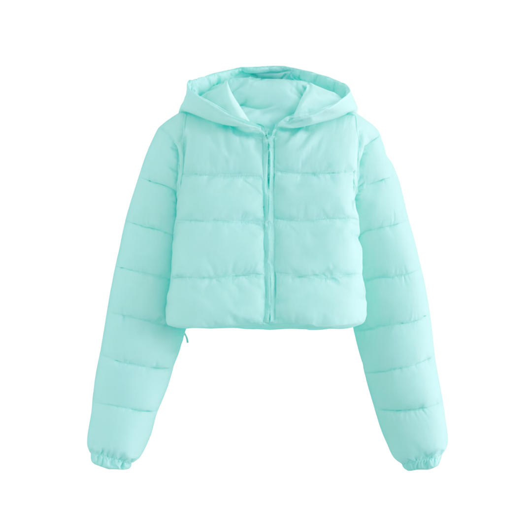 Fashion Winter Jacket Long sleeve hooded Warm cotton