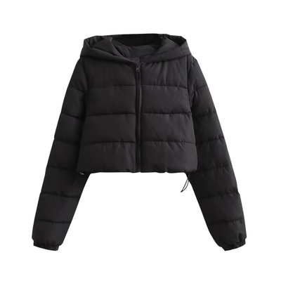 Fashion Winter Jacket Long sleeve hooded Warm cotton