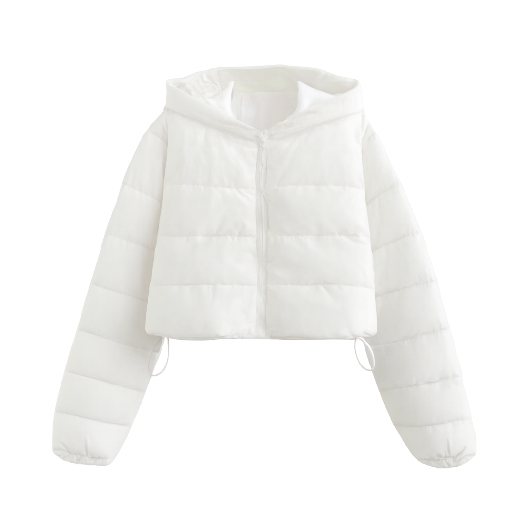 Fashion Winter Jacket Long sleeve hooded Warm cotton