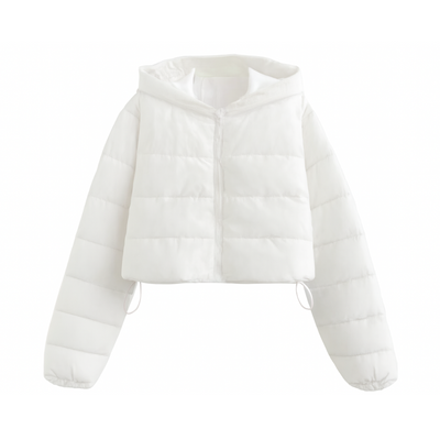 Fashion Winter Jacket Long sleeve hooded Warm cotton