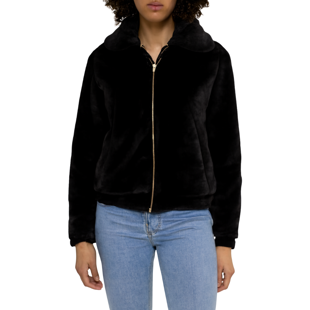 Fashion Winter Jacket Sexy Blouse Casual Long-sleeved