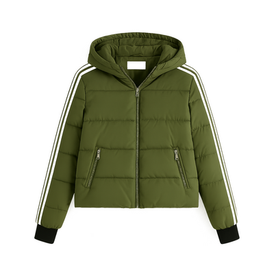 Short Winter Jacket Women Down Cotton