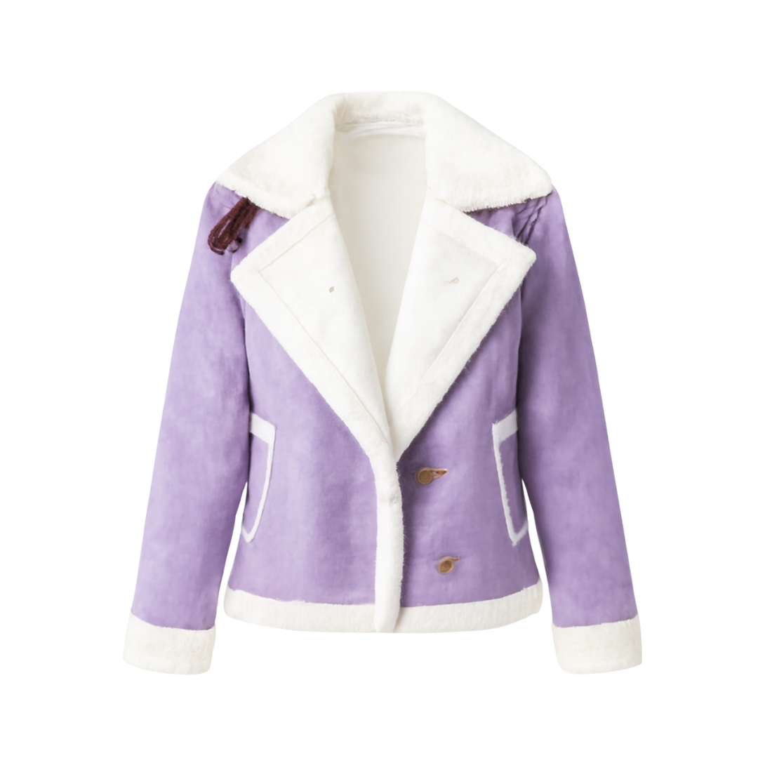 Fashion Winter Jacket Polo Collar casual