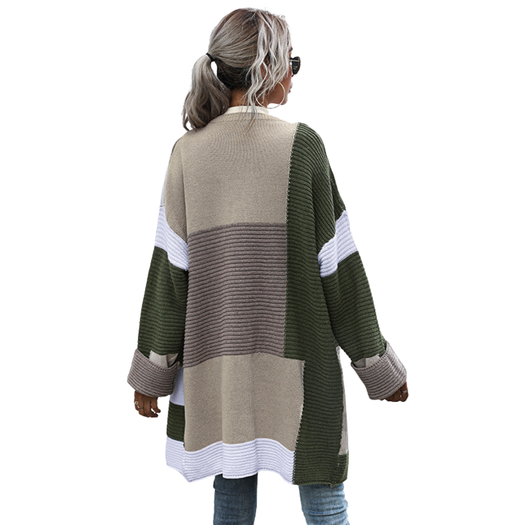 Winter Jacket Long Lazy Thickened Cardigan Small Fragrance