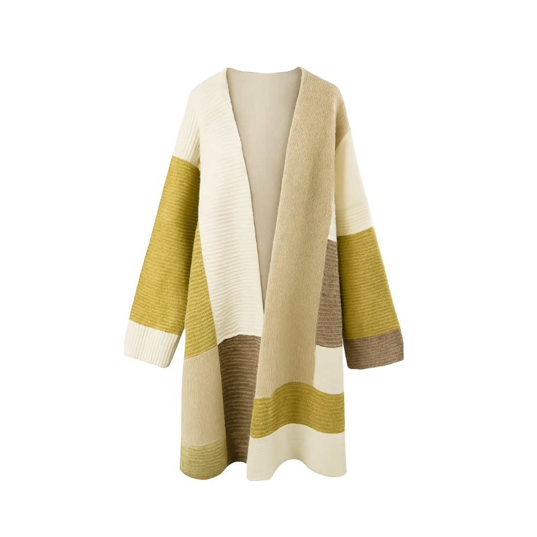 Winter Jacket Long Lazy Thickened Cardigan Small Fragrance