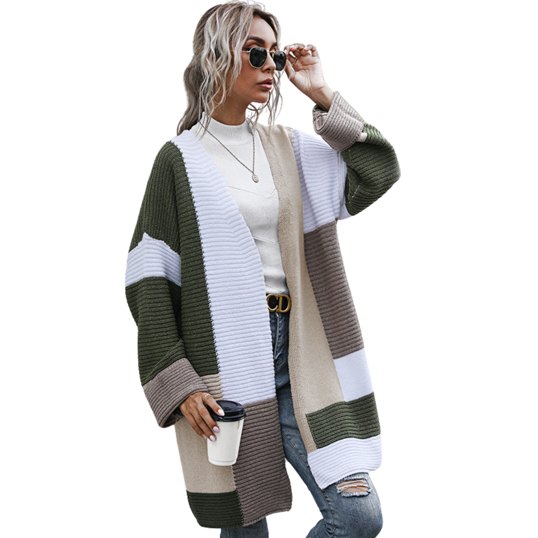 Winter Jacket Long Lazy Thickened Cardigan Small Fragrance